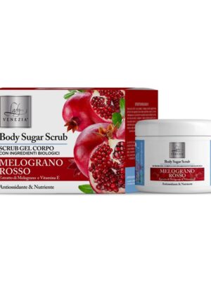 Lady venezia scrub gel corpo melograno rosso 250ml