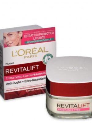 L'oreal revitalift giorno fragance free 50 ml