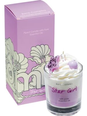The bomb candela profumata star girl piped candle