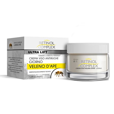 152D8B0F0F6045D7AA85050295B654DB_ Ultra retinol complex crema viso al veleno d'ape 50 ml