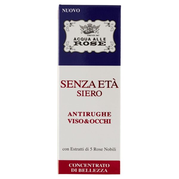 Acqua alle rose senza etÀ siero antirughe viso & occhi 30ml
