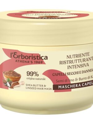 L'erboristica maschera capelli ai semi di lino e karitÈ 200m
