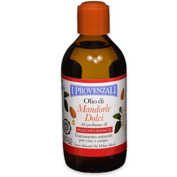 17BEE1A6DF5000F177D19B261E3B4F99_ I provenzali olio di mandorle dolci profumo muschio bianco