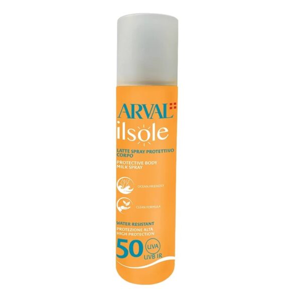 18E8113DA5A390746DAC3685A80CFFA3_ Arval latte protettivo corpo spf 50 200 ml