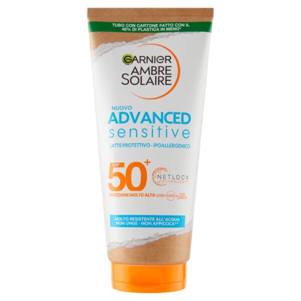 191572C72DA43774A5197CFF5B0EB2E9_ Garnier ambre solaire advanced sensitive 50+ 200ml
