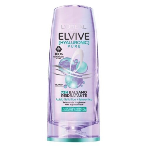 1E05461B0C9B4AA273BB005A45C68A90_ L'oreal elvive balsamo hyaluronic pure 400 ml