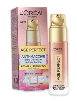 L'oreal age perfect siero correttore anti macchie 30 ml