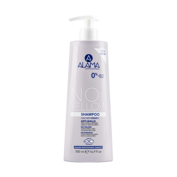 41DFC951DD16B2ED11AFDC4C0EEEBEFD_ Alama professional no yellow shampoo antigiallo 500 ml