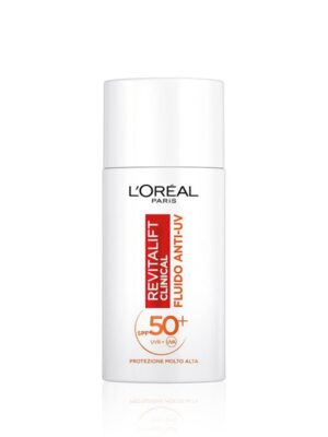 L'oreal revitalift clinical fluido anti-uv spf50
