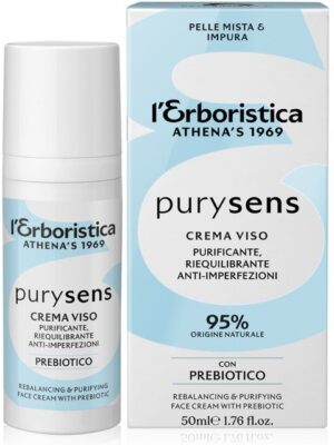 L'erboristica crema viso rieq. purific. opacizz. anti-imperf