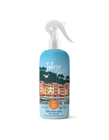 500A489DAA7D2E73621CA7C9311CB437_ Taboga latte solare viso/corpo spf30 250ml