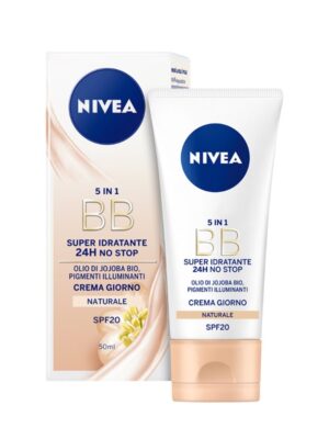Nivea 5in1 bb cream superidratante naturale spf15 50ml
