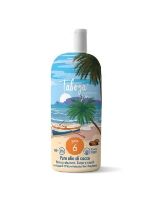 Taboga puro olio cocco corpo/capelli spf6 - 200 ml