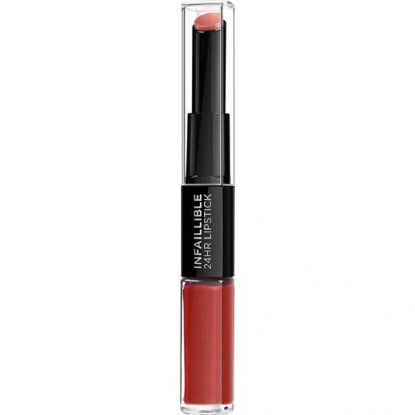 537D04FB92977DF86094807C6B17AD5D_ L'oreal infaillible 2 step 2in1 24h rossetto balsamo 506 red