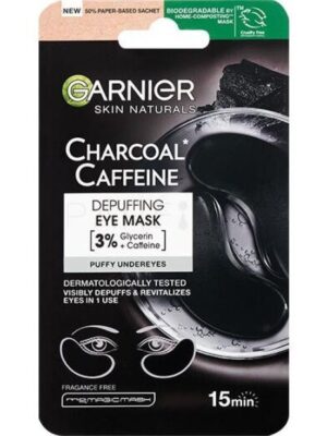 Garnier maschera tessuto occhi charcoal