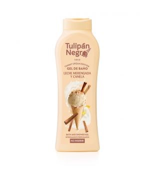 Tulipan negro gel de bagno leche merengada y canela 650 ml