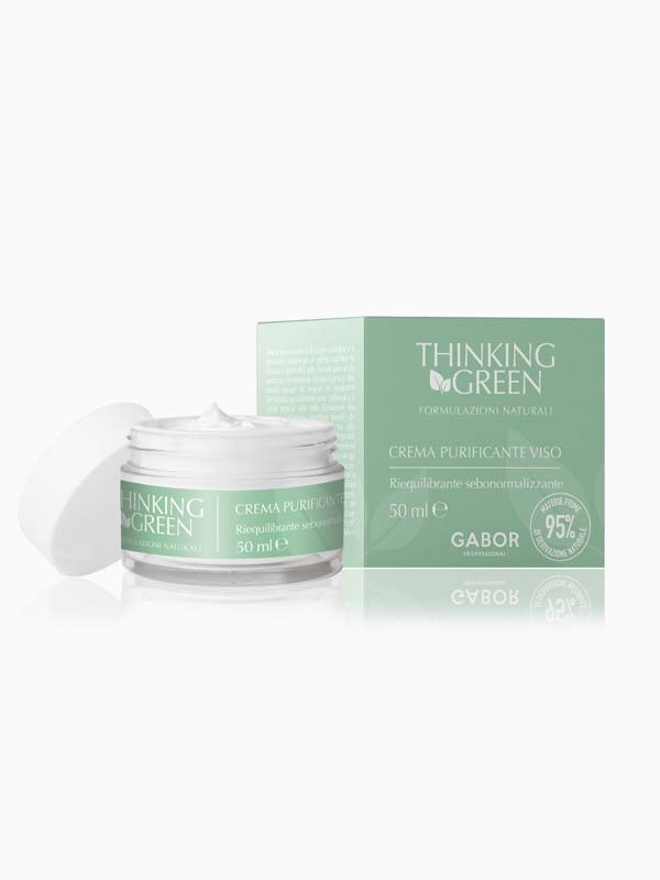 6A23DF44CE7F77DD6F6B9A37FF8CDD2B_ Thinking green crema purificante viso 50 ml
