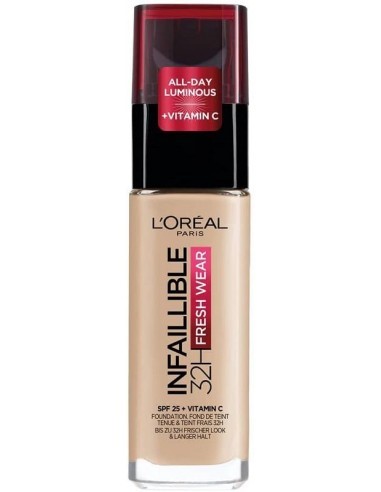 6E5CC3D117494C2CEB43A1640D6ECCFB_ L'oreal infaillible fondotinta liquido 60