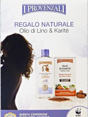 I provenzali regalo naturale shampoo olio di lino &  karite'