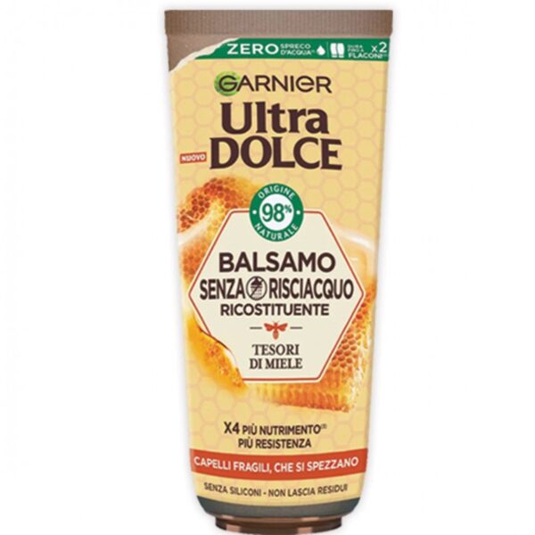 82F394654453A58156AB61C540EC69EC_ Garnier ultradolce balsamo senza risciaquo tesori miele 200m