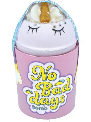 The bomb no bad days glow up candela+bath bomb