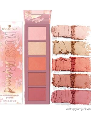 Essence peachy blossom palette di illuminanti e blush