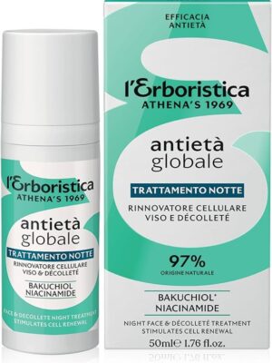 L'erboristica crema viso trattamento notte viso&decol. 50ml