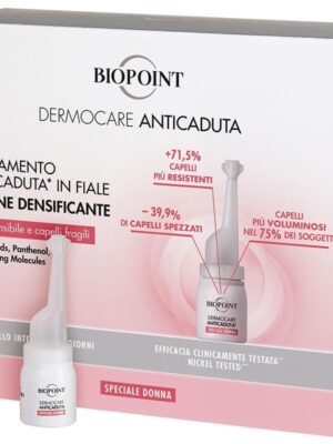 Biopoint dermocare anticaduta trattamento in fiale donna