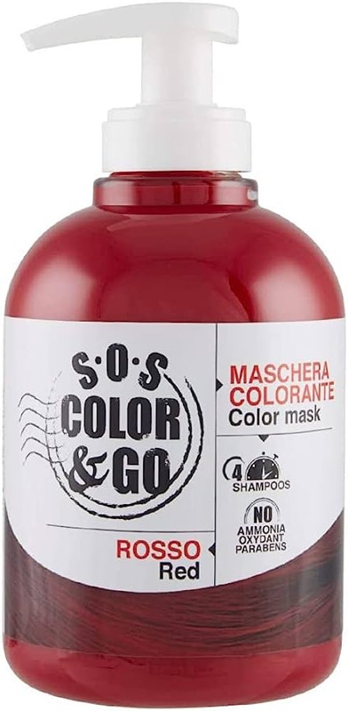 Alama professio s.o.s. color maschera colorante rosso 300 ml