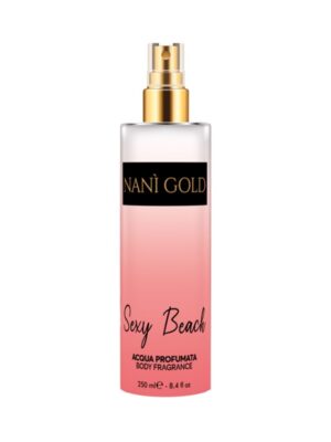 Nani' gold acqua profumata 250 ml sexy beach