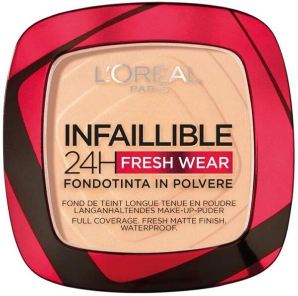 L'oreal infaillible 24h fresh wear fondotinta compatto 40