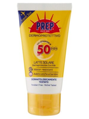 Prep latte solare travel size spf 50 50ml