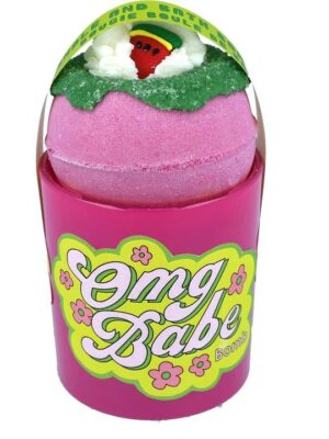 The bomb omg babe glow up candela+bath bomb