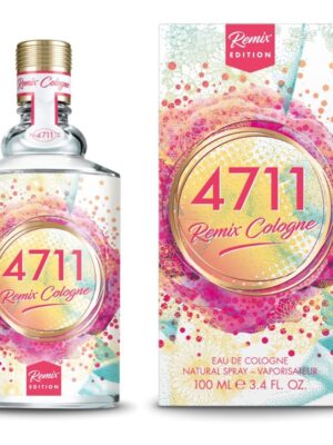 4711 original edc remix cologne pink spray 100 ml