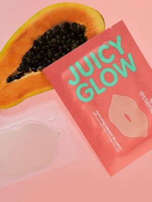 Essence juicy glow papaya maschera idratante per le labbra 1