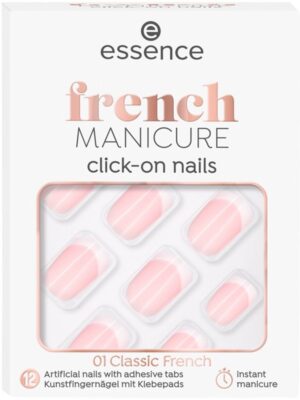 Essence unghie finte click on  01
