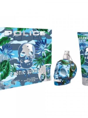 Police box exotic jungle edt 40 ml + all over body 100 ml