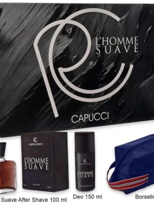 Capucci l'homme suave after shave 100 ml + deo 150 ml + bors