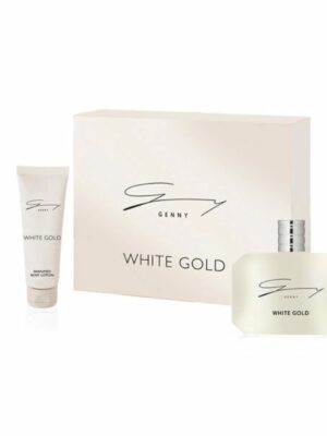Genny white gold gift set edtv 100 ml + body lotion 100 ml