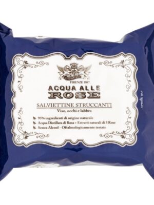 Acqua alla rose salviettine struccanti 20 pz