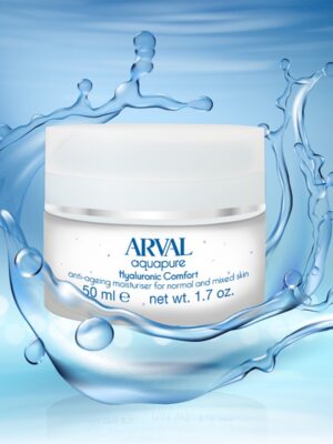 Arval aquapure hyaluronic comfort 50 ml crema idratante anti