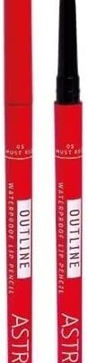 Astra outline wtp lip pencil must red 05