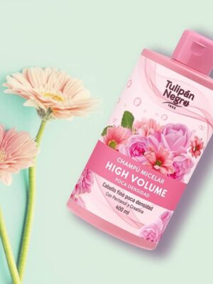 Tulipan negro shampoo micelar tn high volume 400 ml