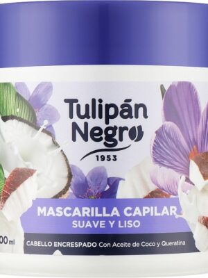Tulipan negro maschera capelli suave y liso 400 ml