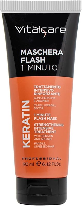 A7AD533AE117A855C6D163F1585ACE0D_ Vitalcare maschera flash 1 min keratin 190 ml
