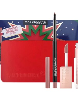 Maybelline xmas24 medium box lifter gloss ice + liner