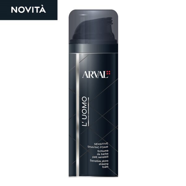 Arval l'uomo sensitive shaving foam shiuma da barba 250 ml