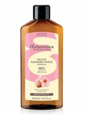 L'erboristica bagno doccia all'olio di mandorle dolci 400 ml