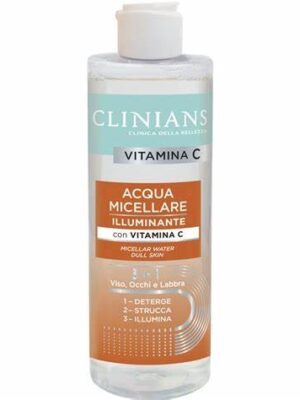 Clinians acqua micellare illuminante vit c 400 ml