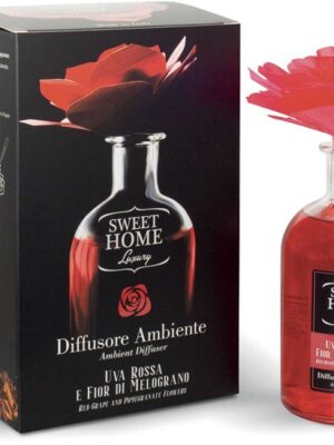 Sweet home prof. ambiente 250 ml uva rossa e fior di melogra